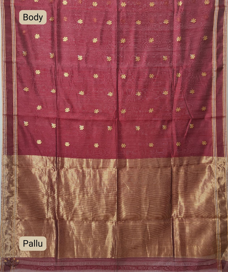 Chanderi Handwoven Saree