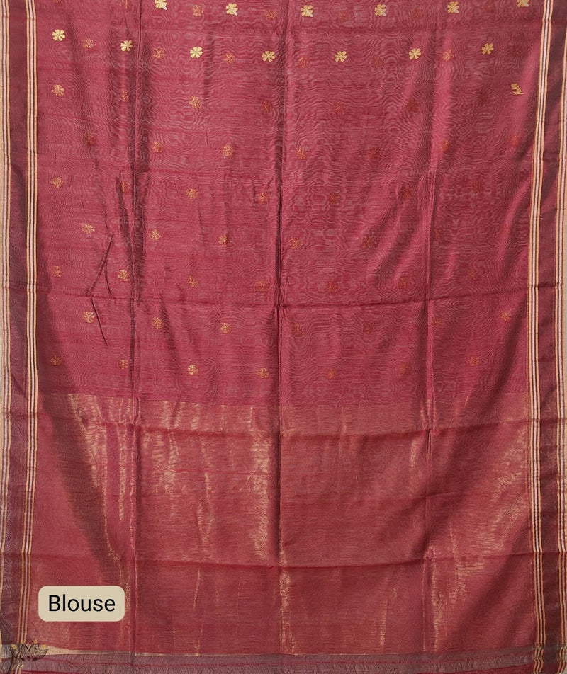 Chanderi Handwoven Saree