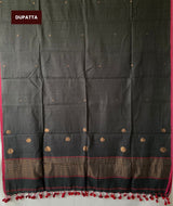 JAMDANI HANDWOVEN COTTON SUIT PIECE AND DUPATTA