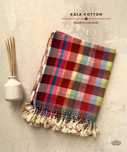 KUCCHI KALA COTTON STOLES