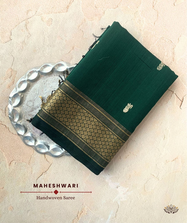 MAHESHWARI COTTON SILK SAREE