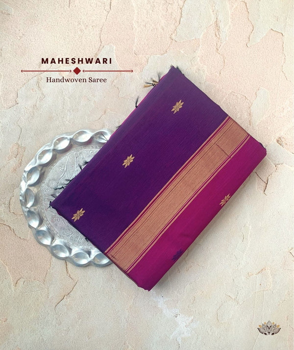 MAHESHWARI COTTON SILK SAREE