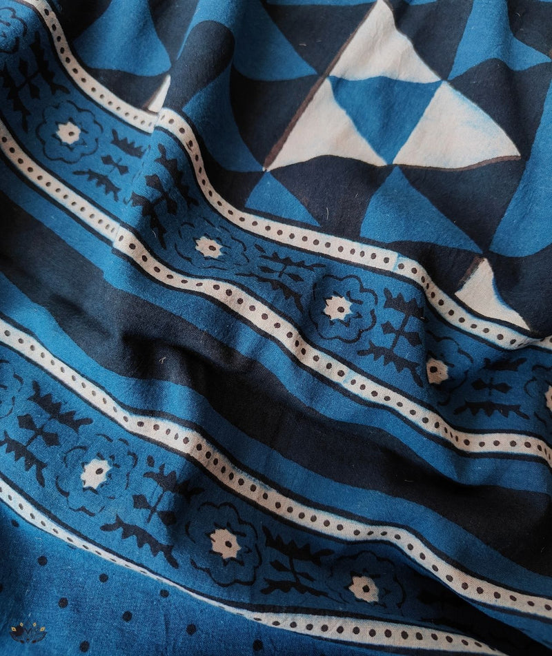 AJRAKH COTTON HAND BLOCK PRINTED TWO PIECE SUIT