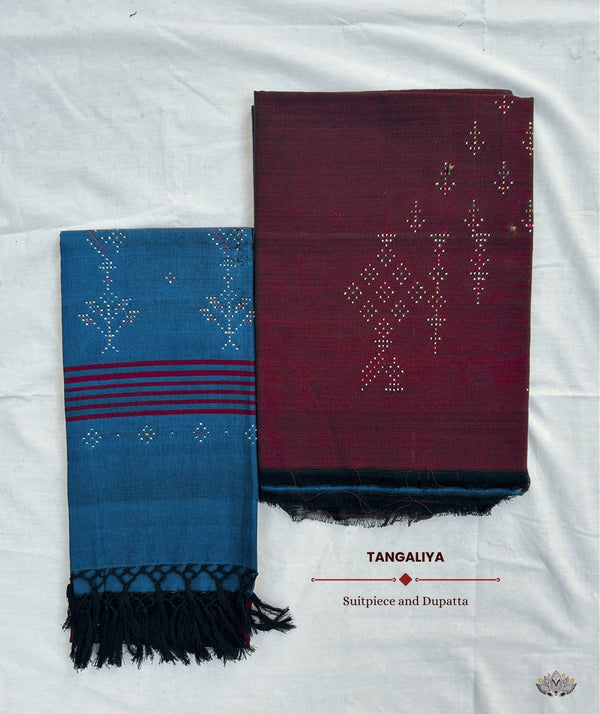 TANGALIYA COTTON HANDWOVEN SUIT PIECE (set)
