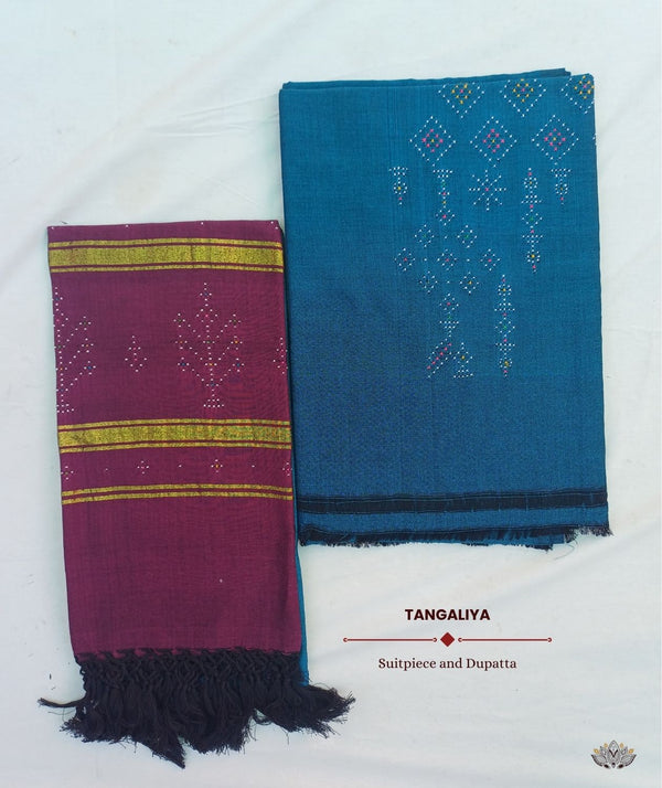 TANGALIYA COTTON HANDWOVEN SUIT PIECE (set)