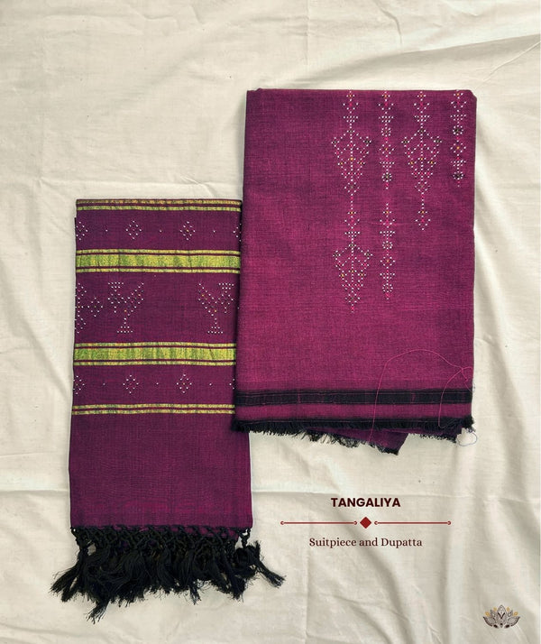 TANGALIYA COTTON HANDWOVEN SUIT PIECE (set)