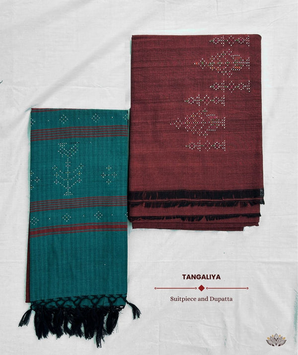 TANGALIYA COTTON HANDWOVEN SUIT PIECE (set)
