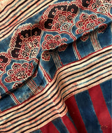 Ajrakh modal silk 2 piece suit