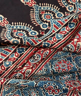 Ajrakh modal silk 2 piece suit