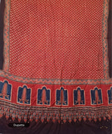 Ajrakh modal silk 2 piece suit