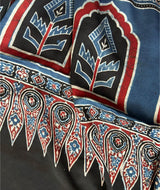 Ajrakh modal silk 2 piece suit