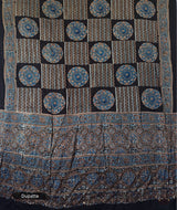 Ajrakh modal silk 2 piece suit