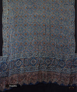 Ajrakh modal silk 2 piece suit