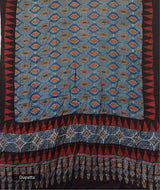 Ajrakh modal silk 2 piece suit