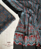 Ajrakh modal silk 2 piece suit