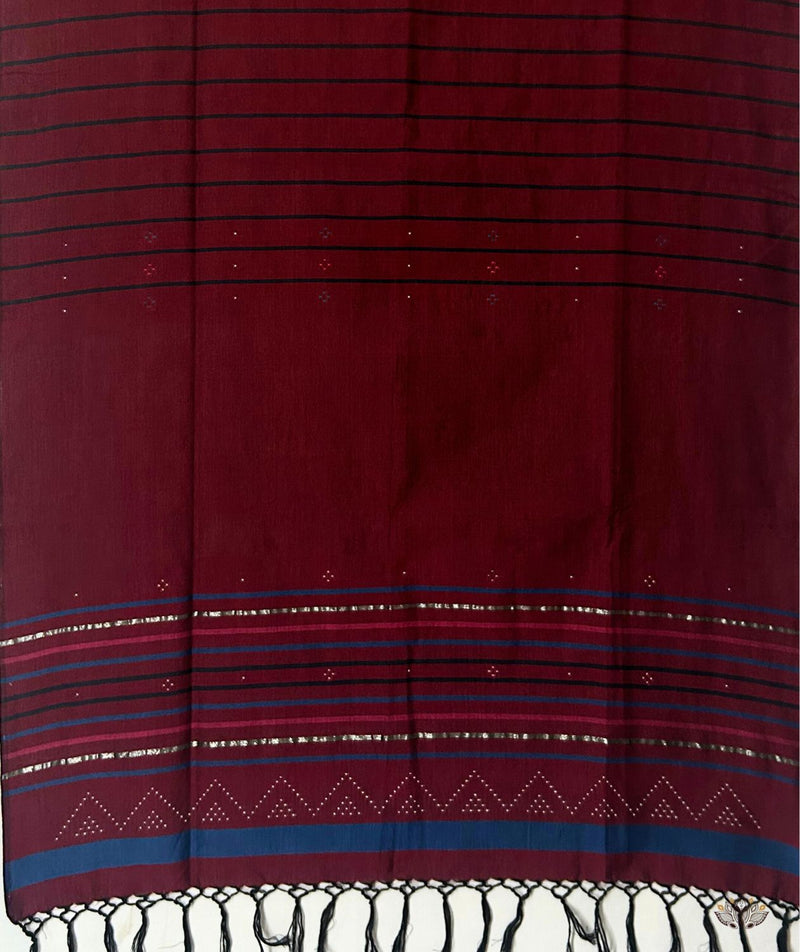 Tangaliya Cotton Handwoven Stole