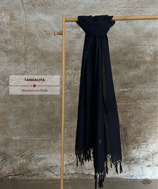 Tangaliya Cotton Handwoven Stole