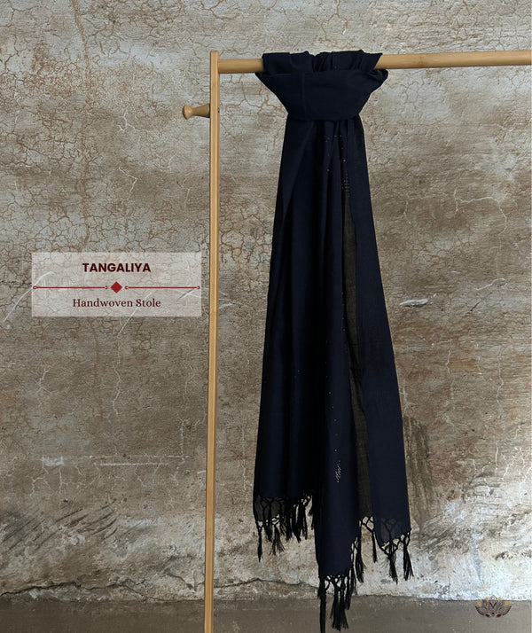 Tangaliya Cotton Handwoven Stole