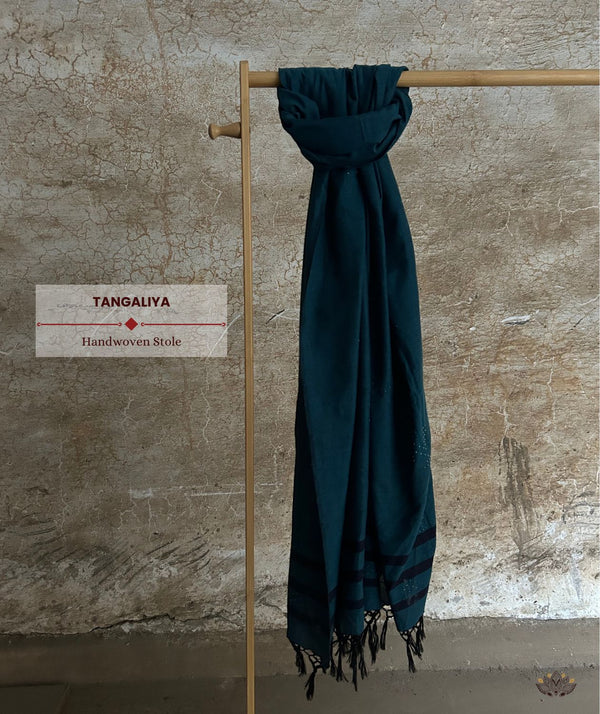 Tangaliya Cotton Handwoven Stole