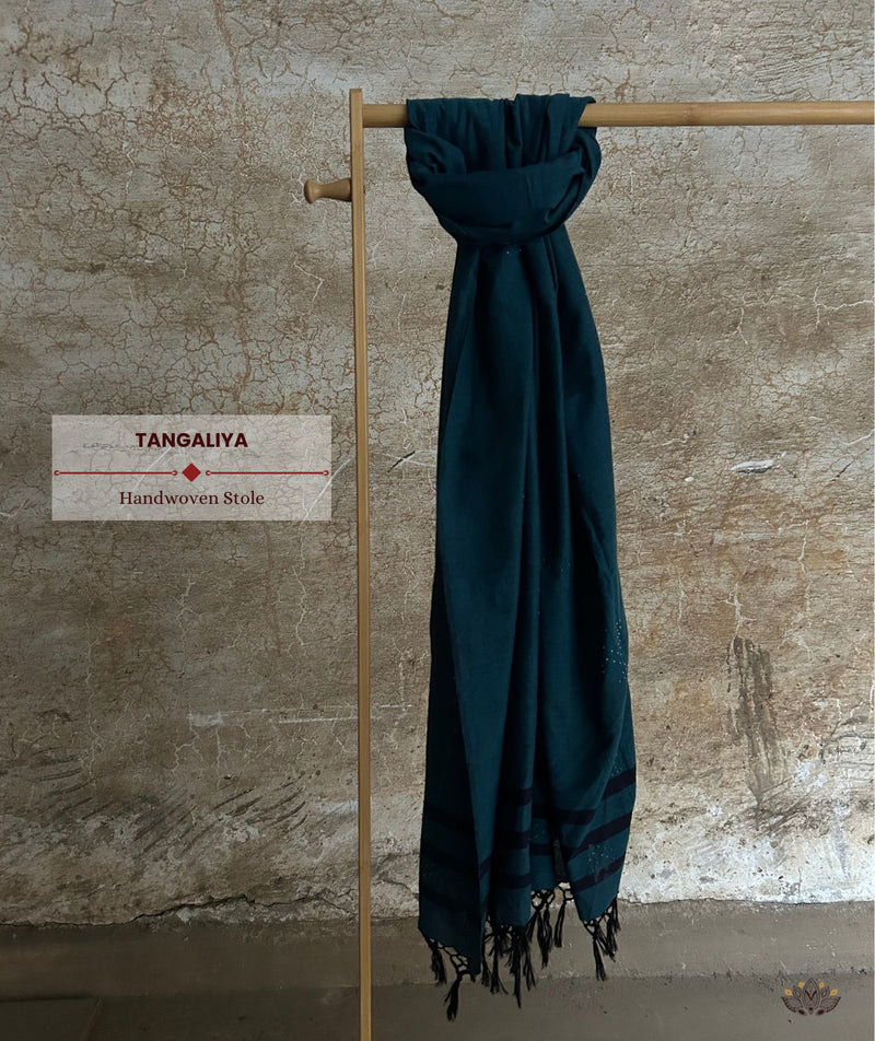 Tangaliya Cotton Handwoven Stole