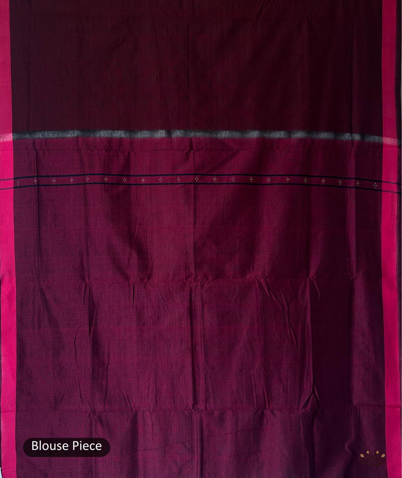 Tangaliya Cotton Handwoven Saree