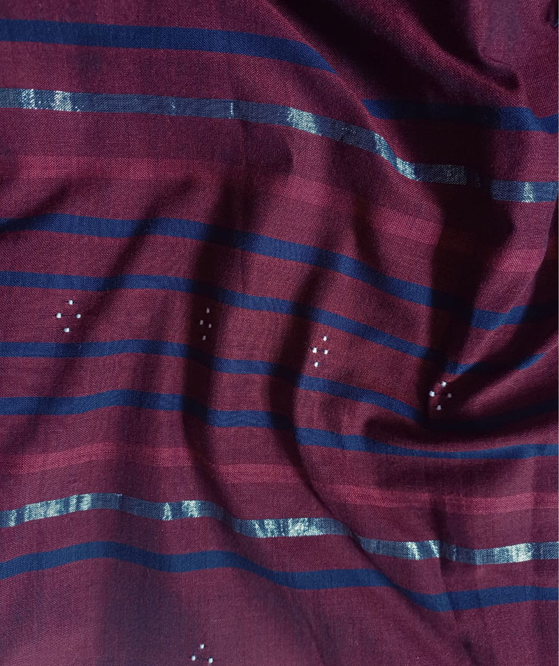 Tangaliya Cotton Handwoven Saree