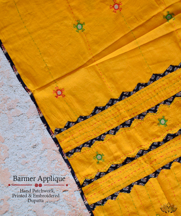 Barmer Applique Dupatta