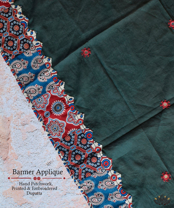 Barmer Applique Dupatta