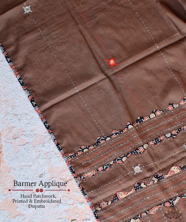 Barmer Applique Dupatta