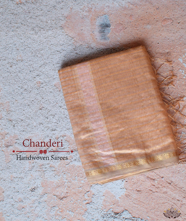 Chanderi Handwoven Saree