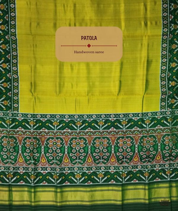 Patola Semi Double Ikat Sarees