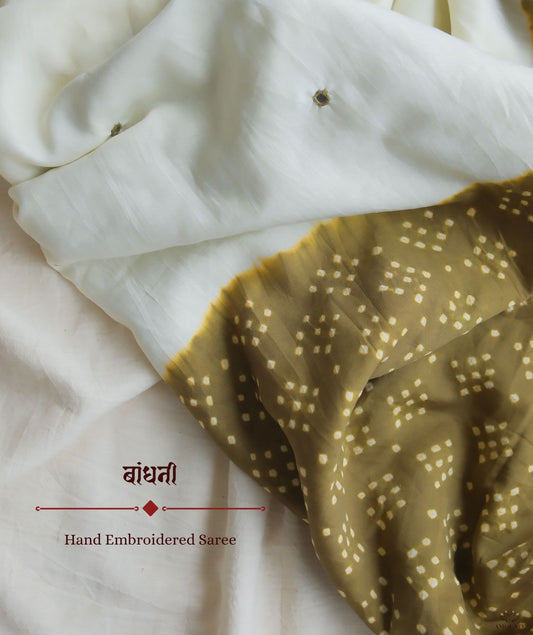 Bandhani saree