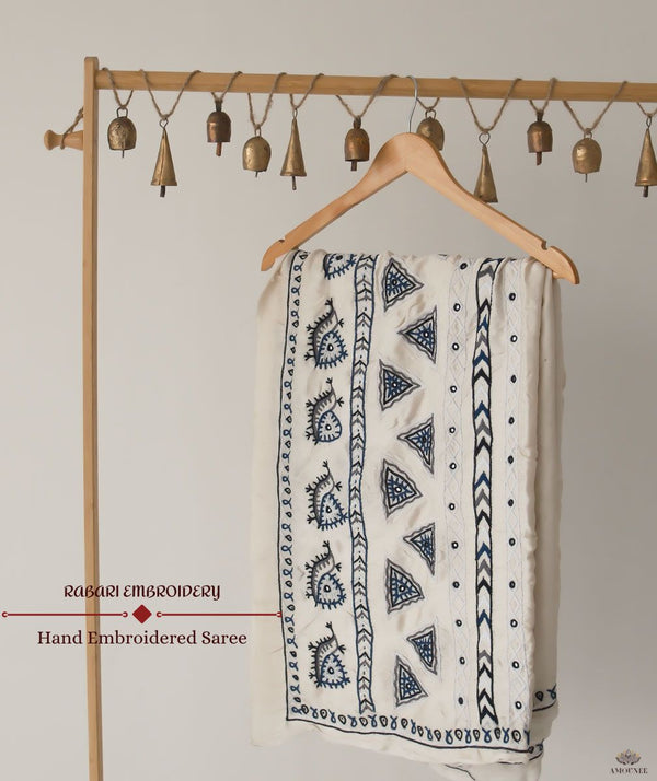 Rabari Embroidery Saree