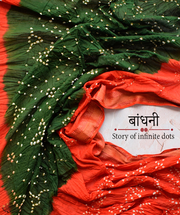 Bandhani Cotton Saree