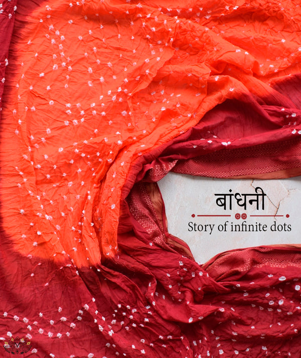 Bandhani Cotton Saree