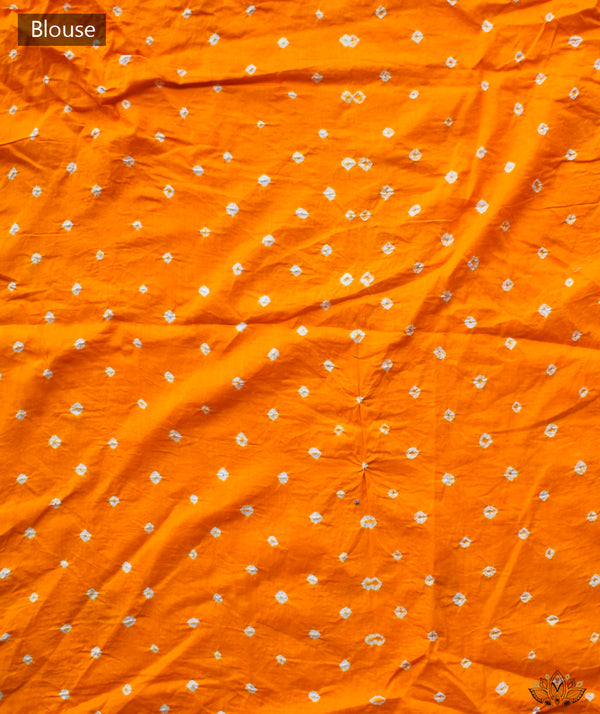 Bandhani Cotton Saree