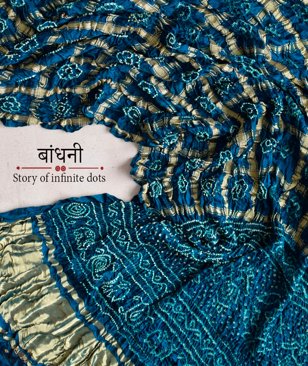 Bandhani Silk Saree
