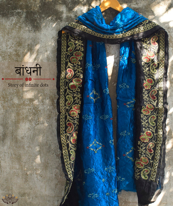 Bandhani  Silk Dupatta