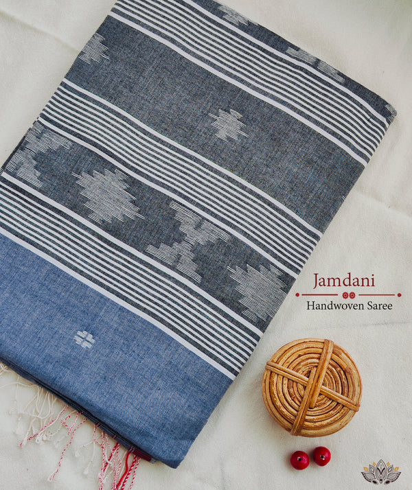 JAMDANI COTTON HANDMADE SAREE