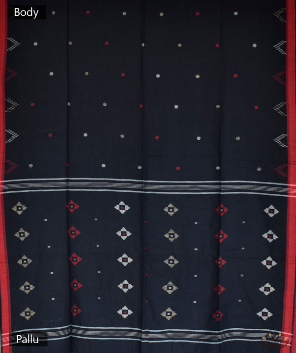 EXCLUSIVE JAMDANI MUSLIN COTTON HANDMADE SAREE