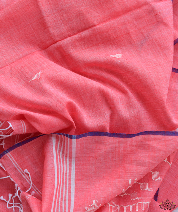 JAMDANI COTTON HANDMADE STOLE