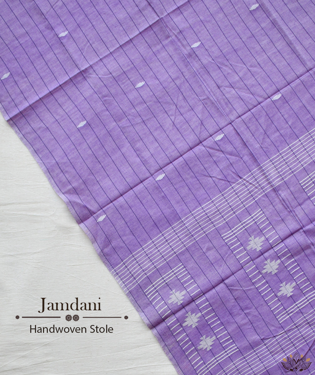 JAMDANI COTTON HANDMADE STOLE