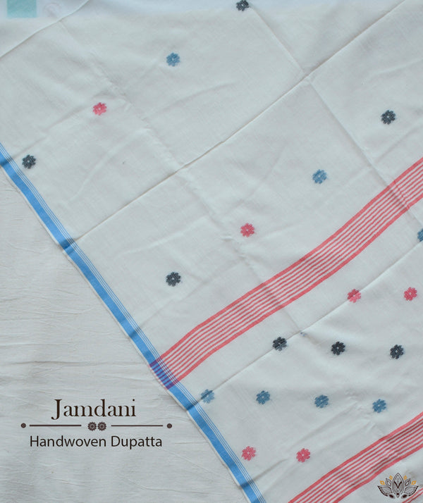 JAMDANI COTTON HANDMADE DUPATTA