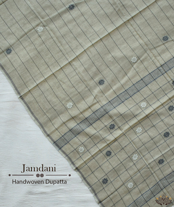 JAMDANI COTTON HANDMADE DUPATTA