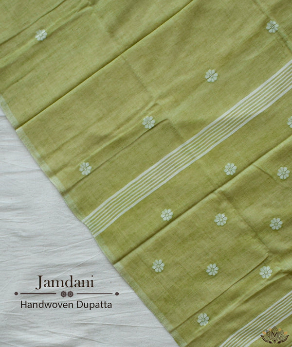 JAMDANI COTTON HANDMADE DUPATTA