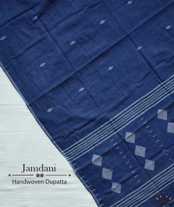 JAMDANI COTTON HANDMADE DUPATTA