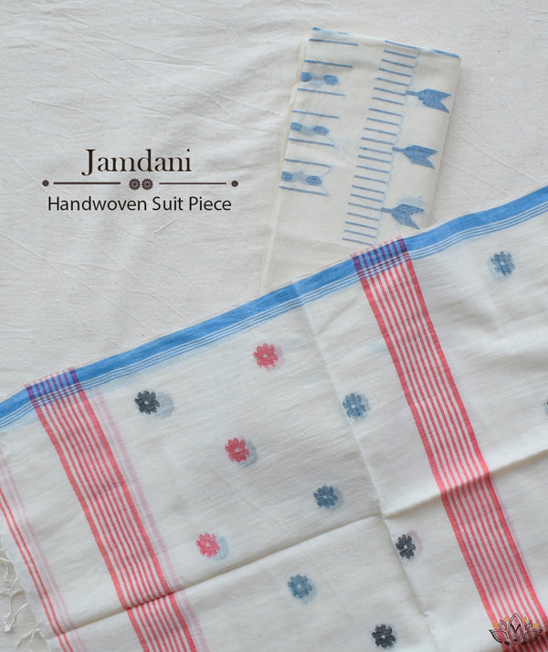JAMDANI COTTON HANDMADE Suit Piece