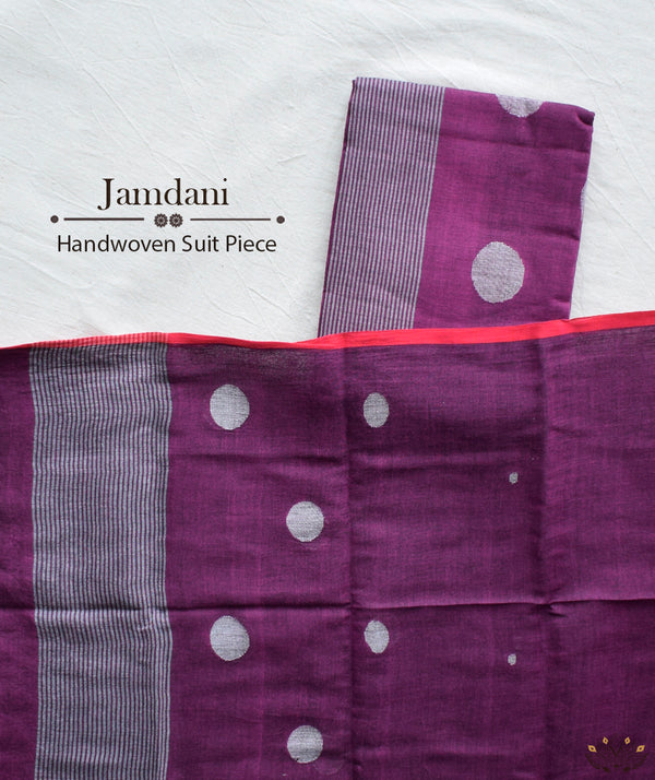 JAMDANI COTTON HANDMADE Suit Piece