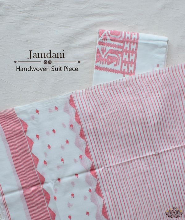 JAMDANI COTTON HANDMADE Suit Piece