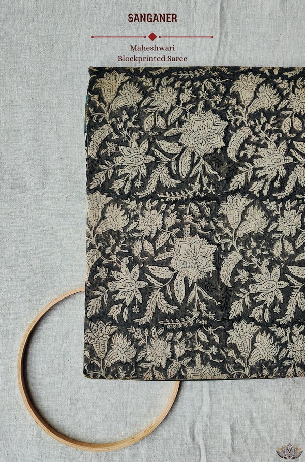 Maheshwari Sanganeri Printed  Sarees